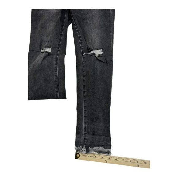 Tricot Distressed Raw Hem Skinny jeans - Picture 12 of 12